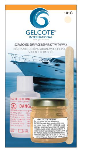 Scratched Surface Repair - Champagne Kit part number 101C