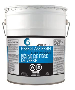 Fiberglass Resin Vinyl Ester - 20L ( 5.25 gal )  pail part number 110-04
