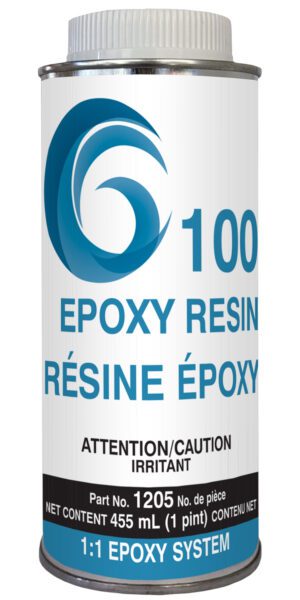 New system epoxy resins & hardeners 100 Epoxy Resin - 455 ml ( 1 pint ) can part number 1205